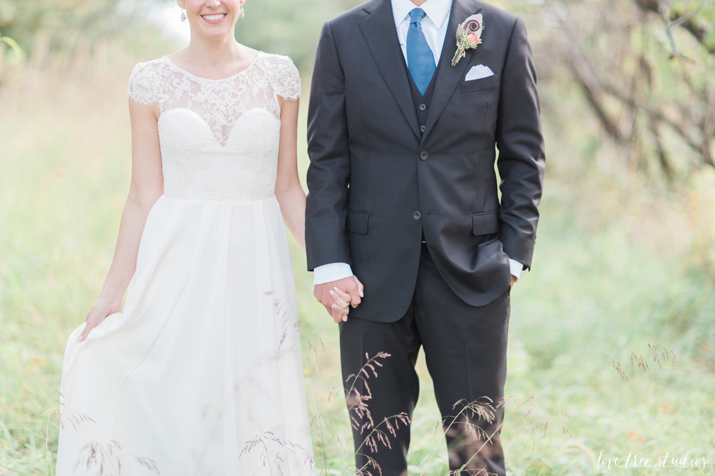 bride and groom portraits