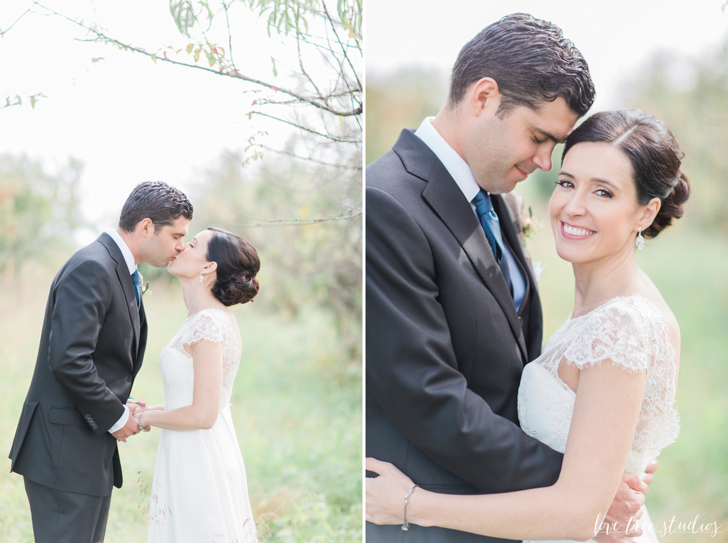 bride and groom portraits