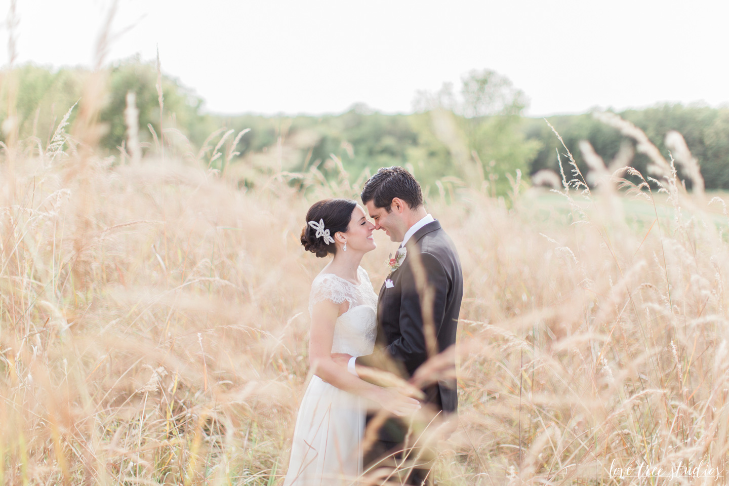 bride and groom portraits