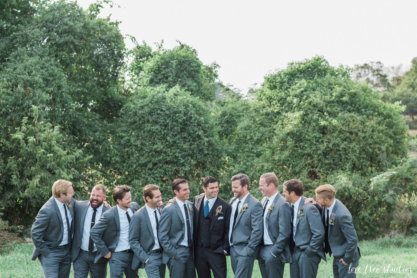 bridal party portraits