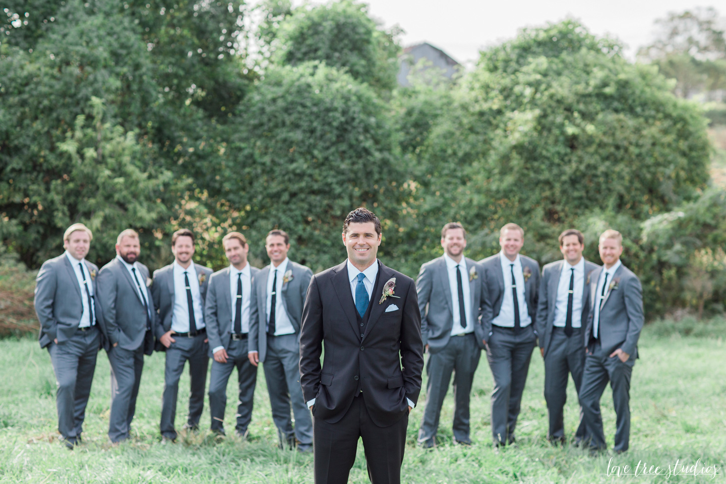 bridal party portraits