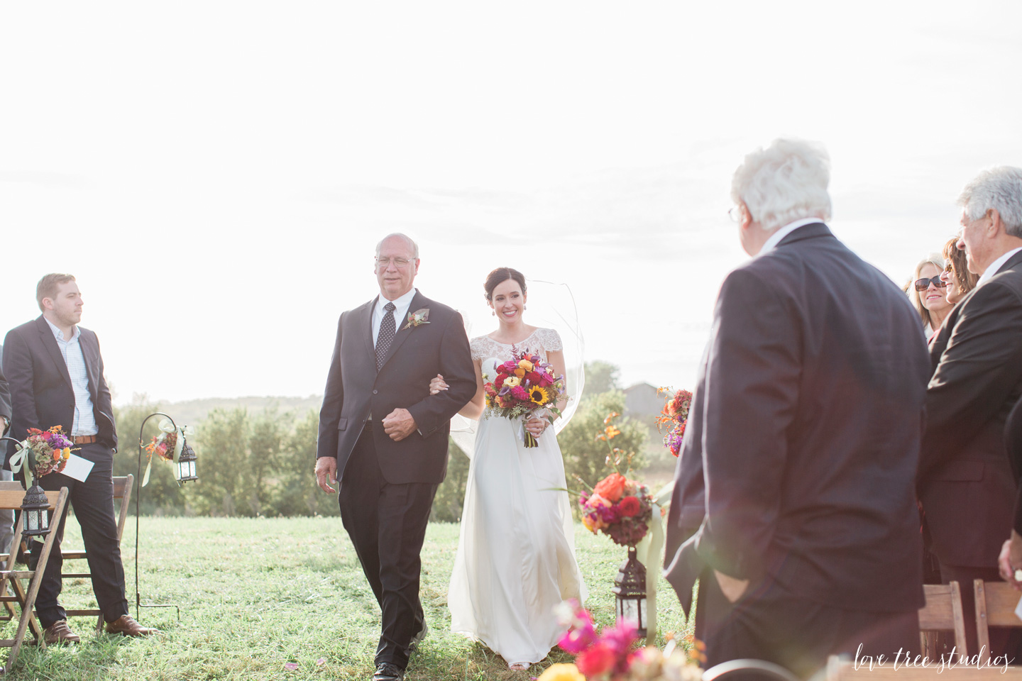 bride and father