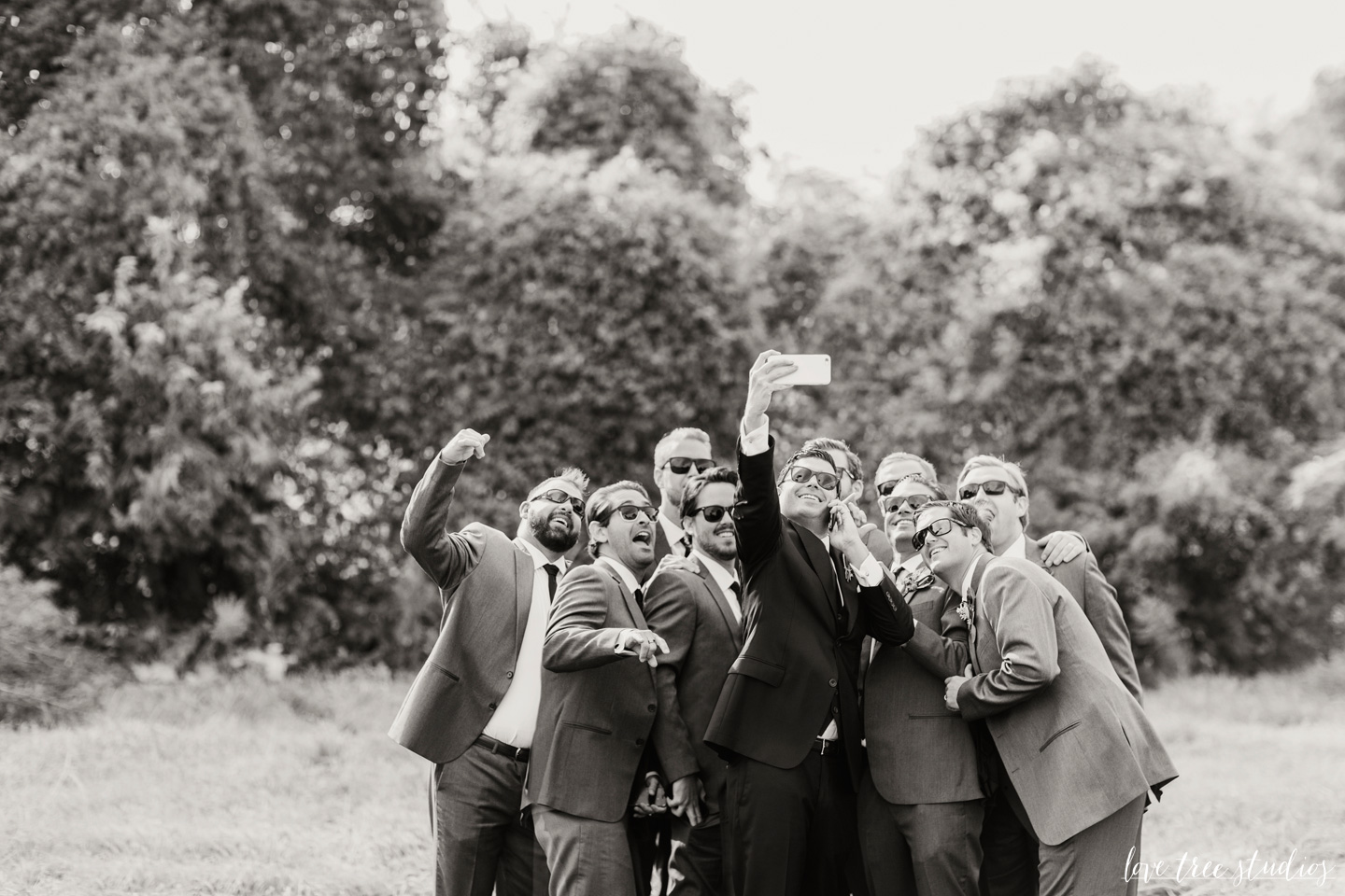 bridal party portraits