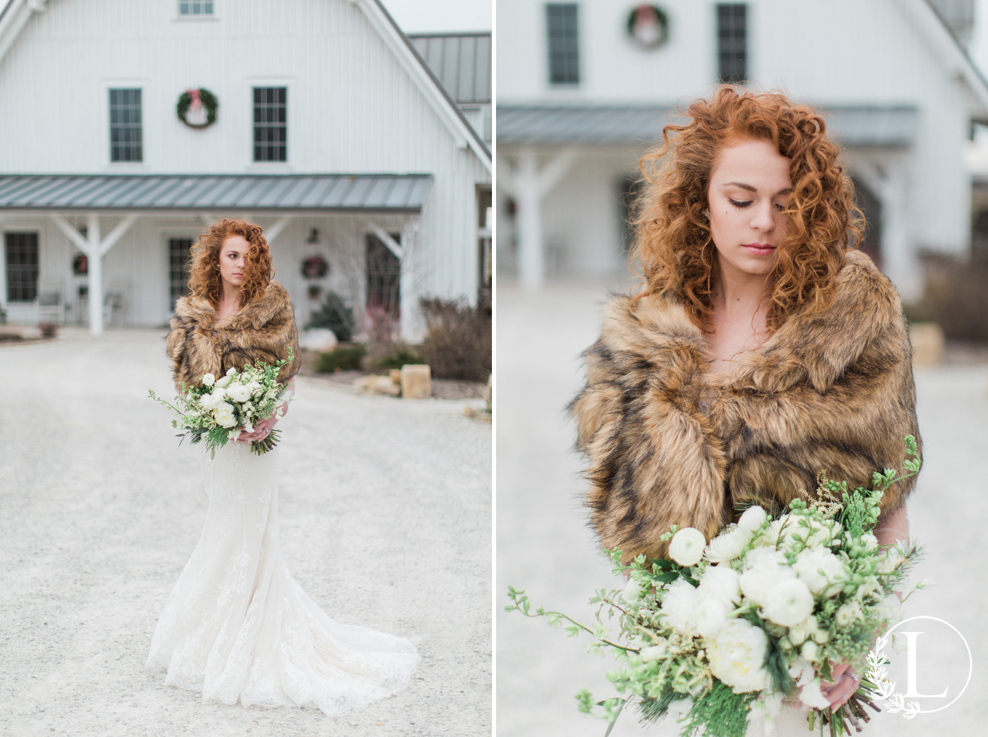 love tree studios, winter wedding, styled session, the wedding c