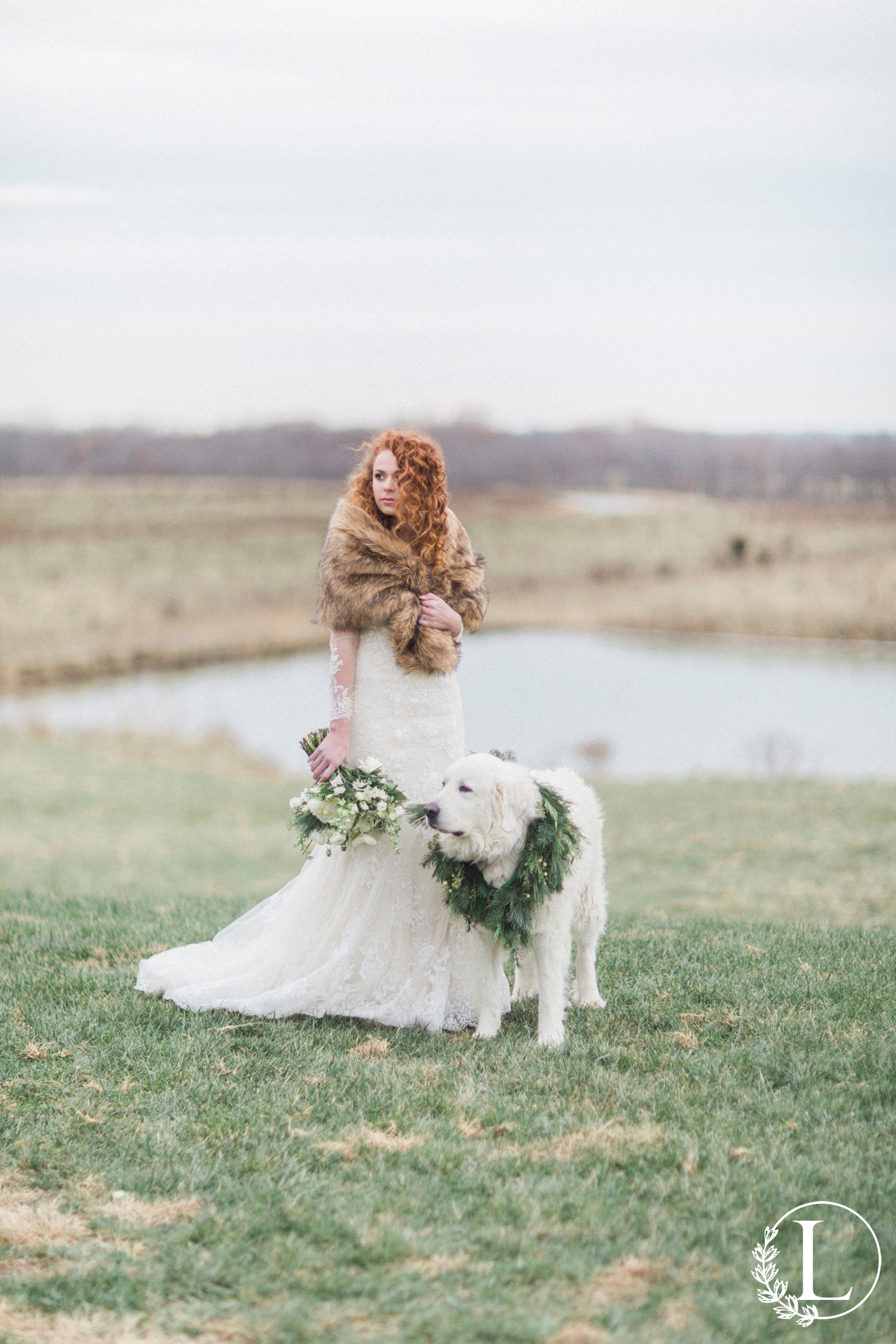 love tree studios, winter wedding, styled session, the wedding c