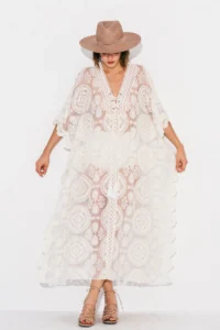 Mandala Mykonos Kaftan by Jen Rossi Collection is what to wear for your maternity session.