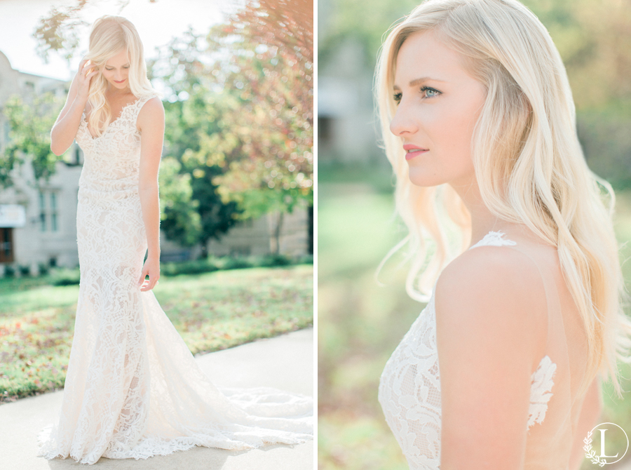 eddy k 1084, love tree studios, lace bridal gown, missouri high end wedding film photographer, film photographer, illusion back wedding dress, bridal portrait