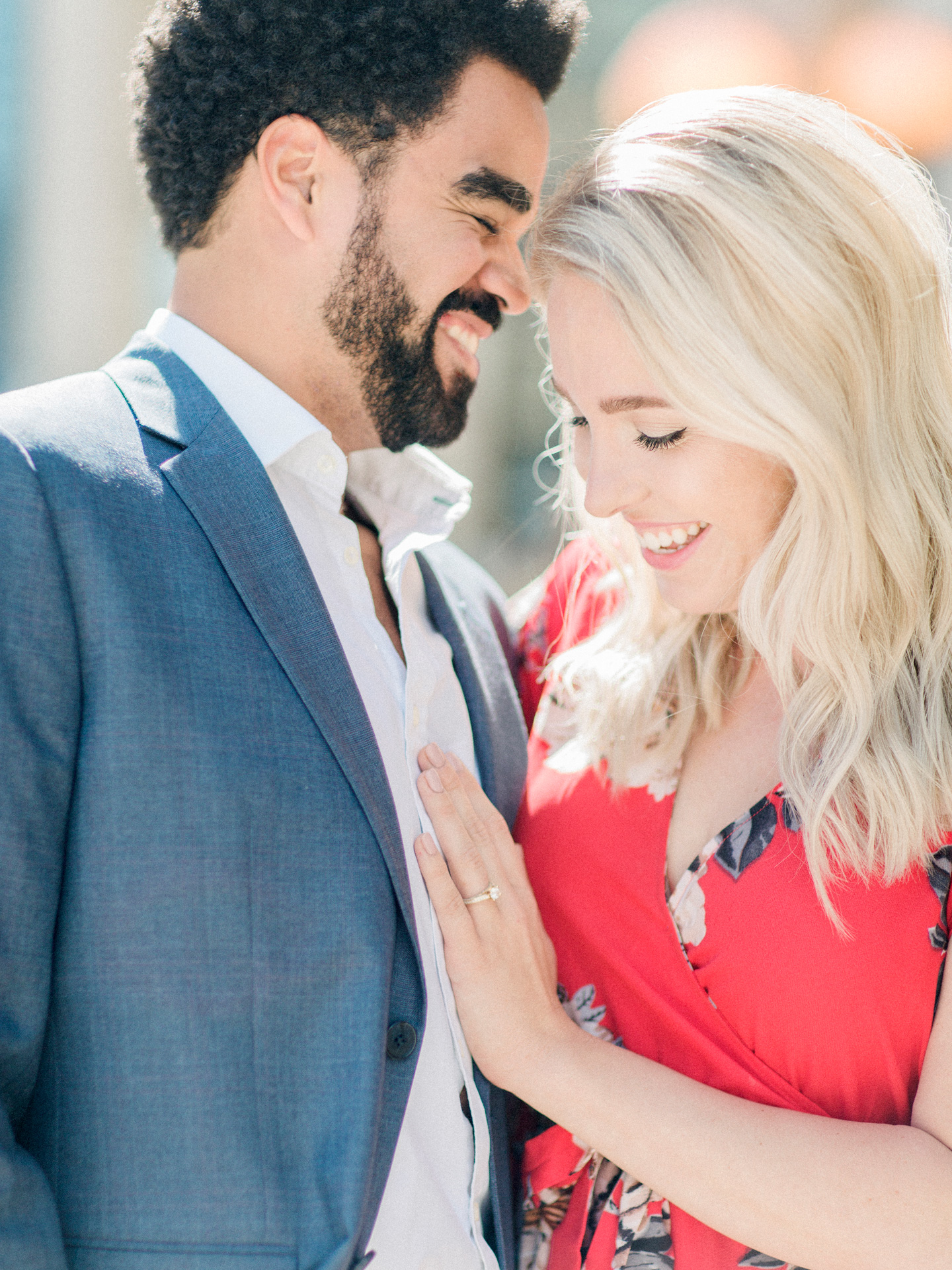 engagement session in chicago by love tree studios