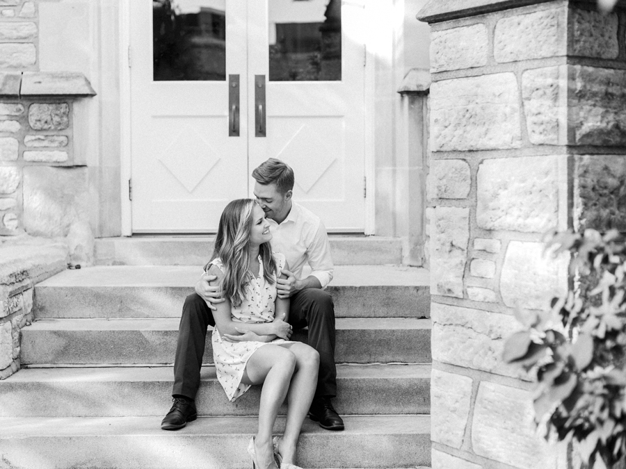 black and white engagement photos, columbia missouri engagement photographer, engagement photography, love tree studios, love tree studios engagement, mizzou campus engagement, st louis engagement photographer, kansas city engaement photographer, chicago engagement photographer, white camput engagement