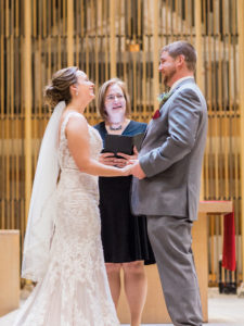 Wedding Ceremony in Firestone Baars Chapel in Columbia, Missouri by Love Tree Studios