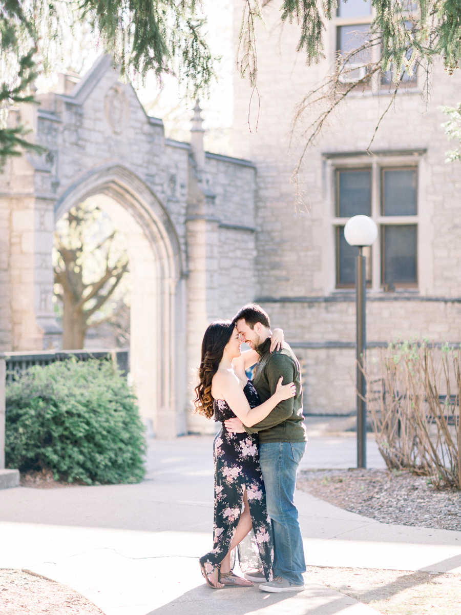 A Columbia Missouri engagement session by Love Tree Studios.