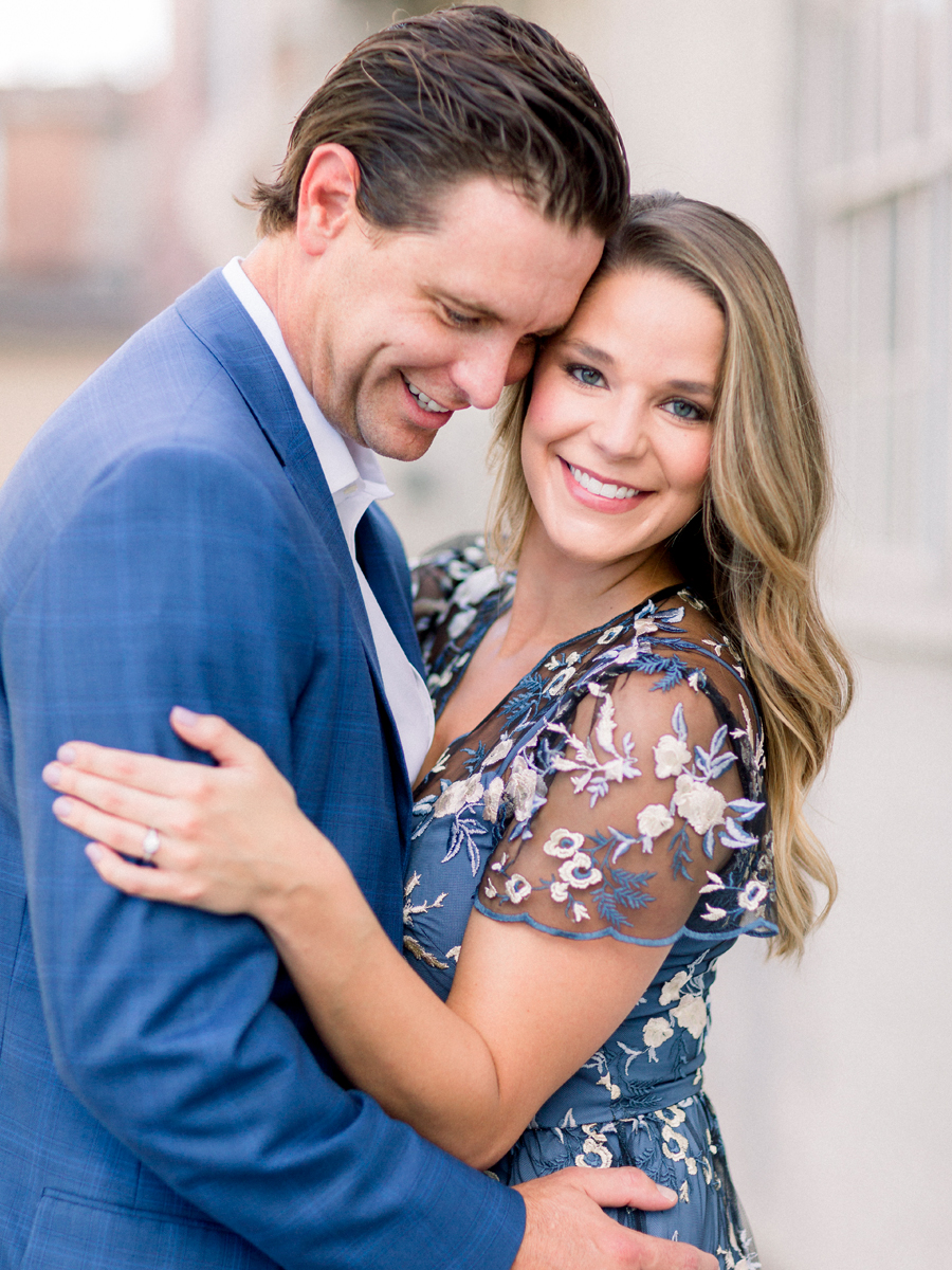 Stacy and Patrick engaged in Columbia, Missouri by Love Tree Studios.