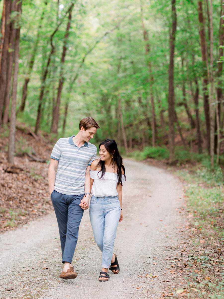 A Columbia engagement session by Missouri wedding photographer Love Tree Studios.