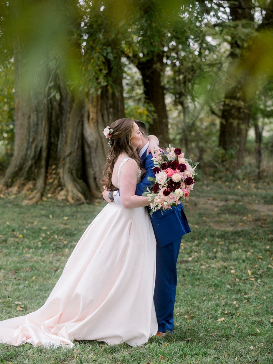 fall wedding at Blue Bell Farm