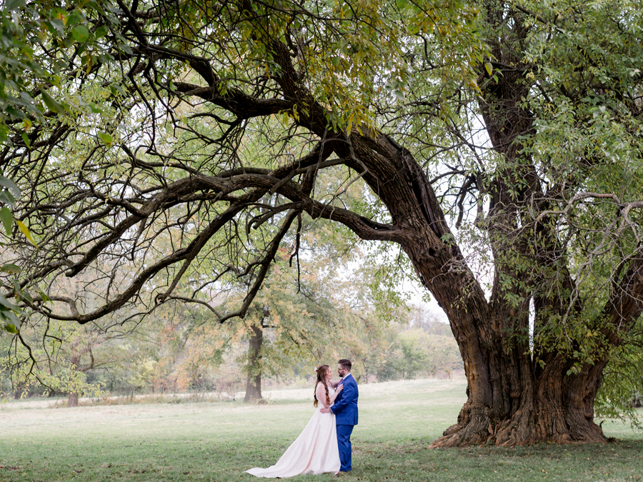 fall wedding at Blue Bell Farm