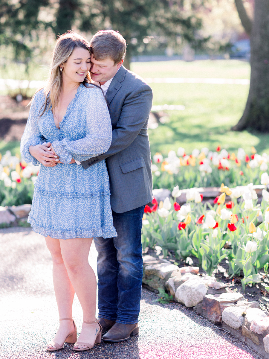 Love Tree Studios met up with Karley and Alex in the early sunrise hours for their Columbia MO engagement session.