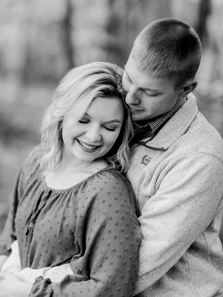 A Columbia MO engagement by Love Tree Studios.