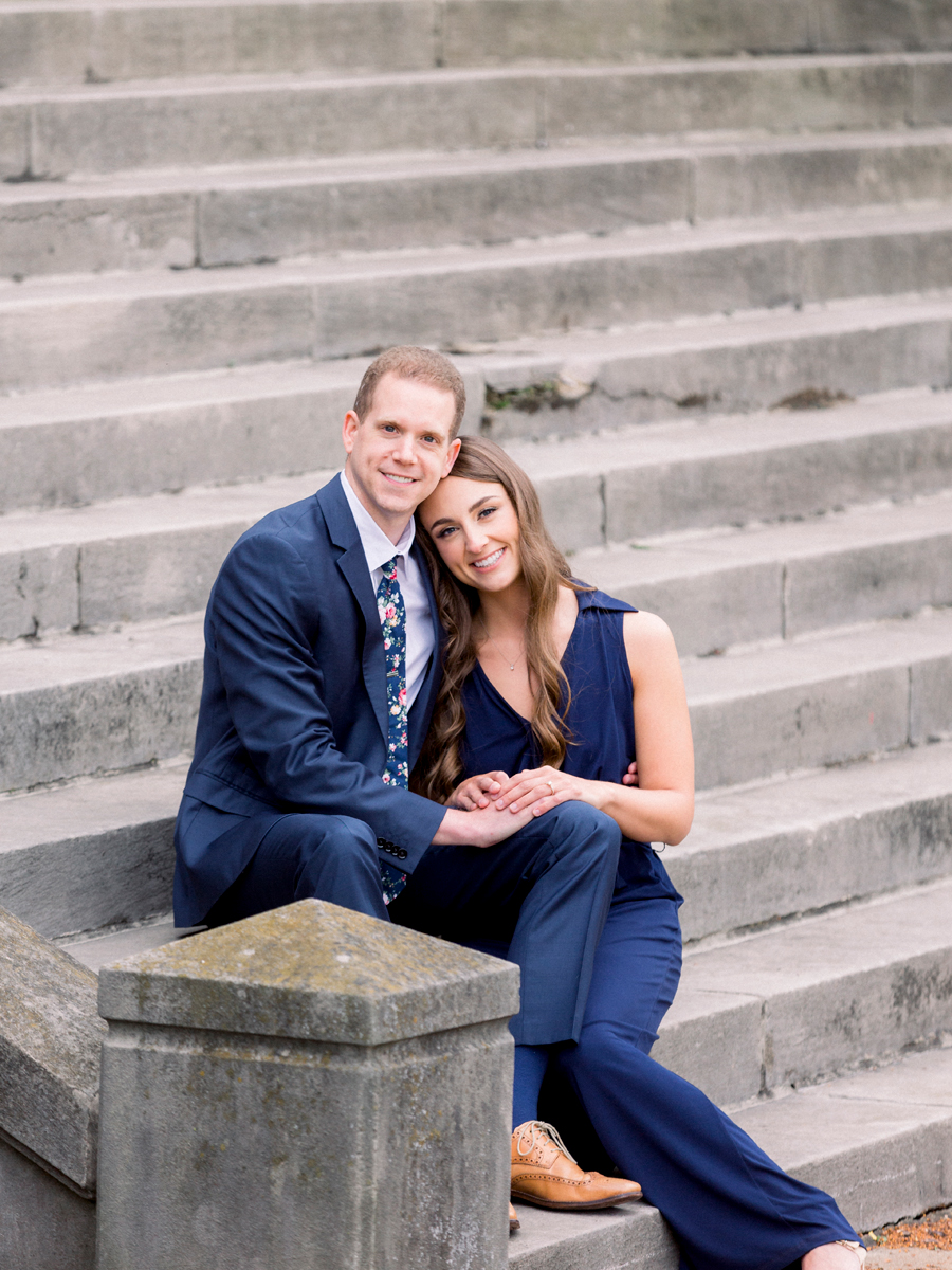 A Mizzou engagement session by Love Tree Studios in Columbia, Missouri.