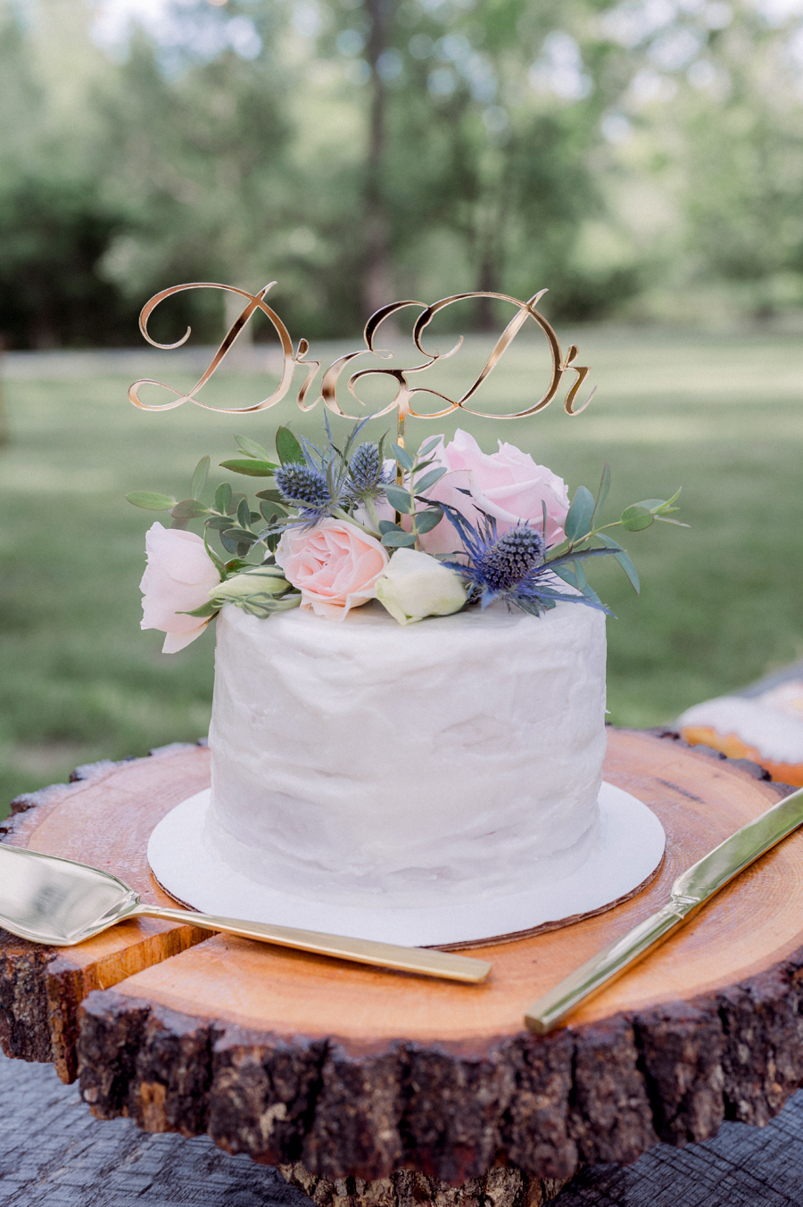 Reception details at a Missouri wedding at Wildcliff Weddings and Events.