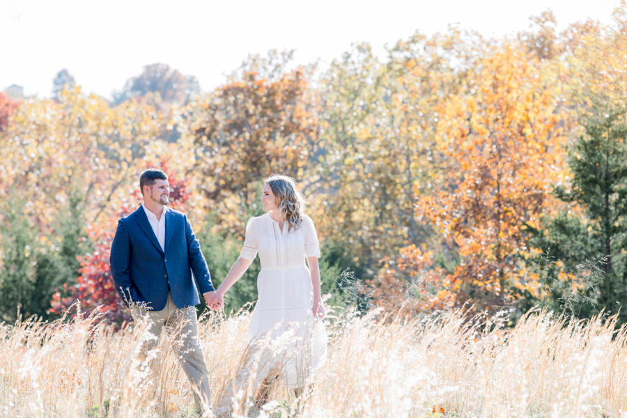 A Missouri River Engagement Session by Love Tree Studios.