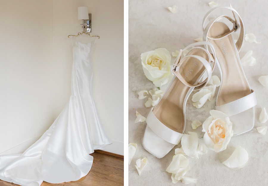 Bridal details in the bridal suite at The Atrium on Tenth wedding by Love Tree Studios.