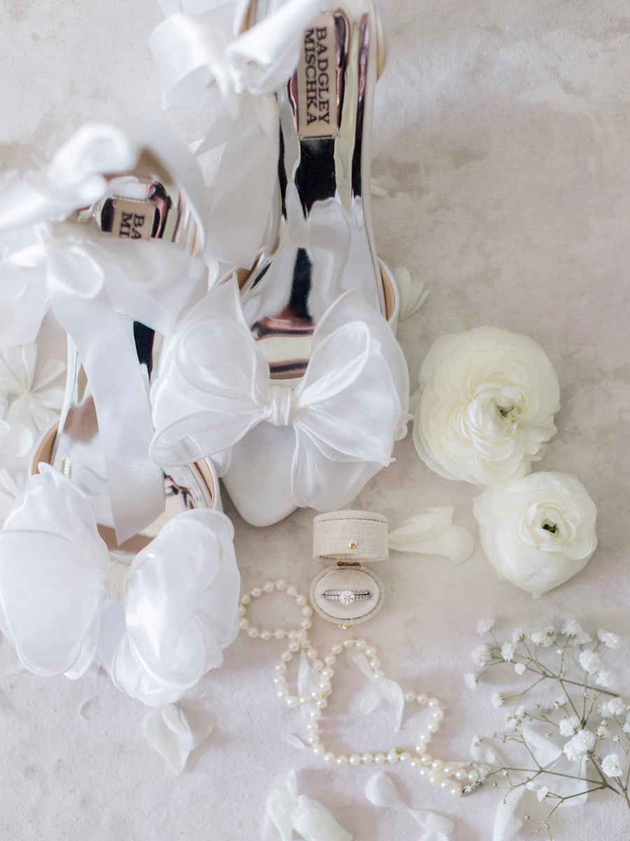 Bridal details for a Westminster College wedding by Love Tree Studios.