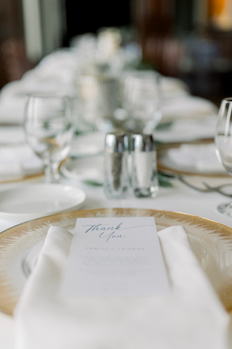 Reception details at the Club at Old Hawthorne for a Westminster College wedding by Love Tree Studios.