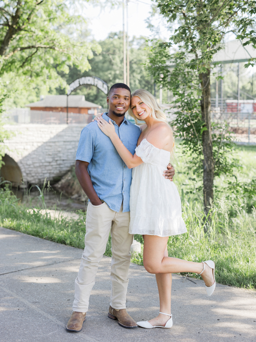 A jefferson city engagement session by Love Tree Studios.