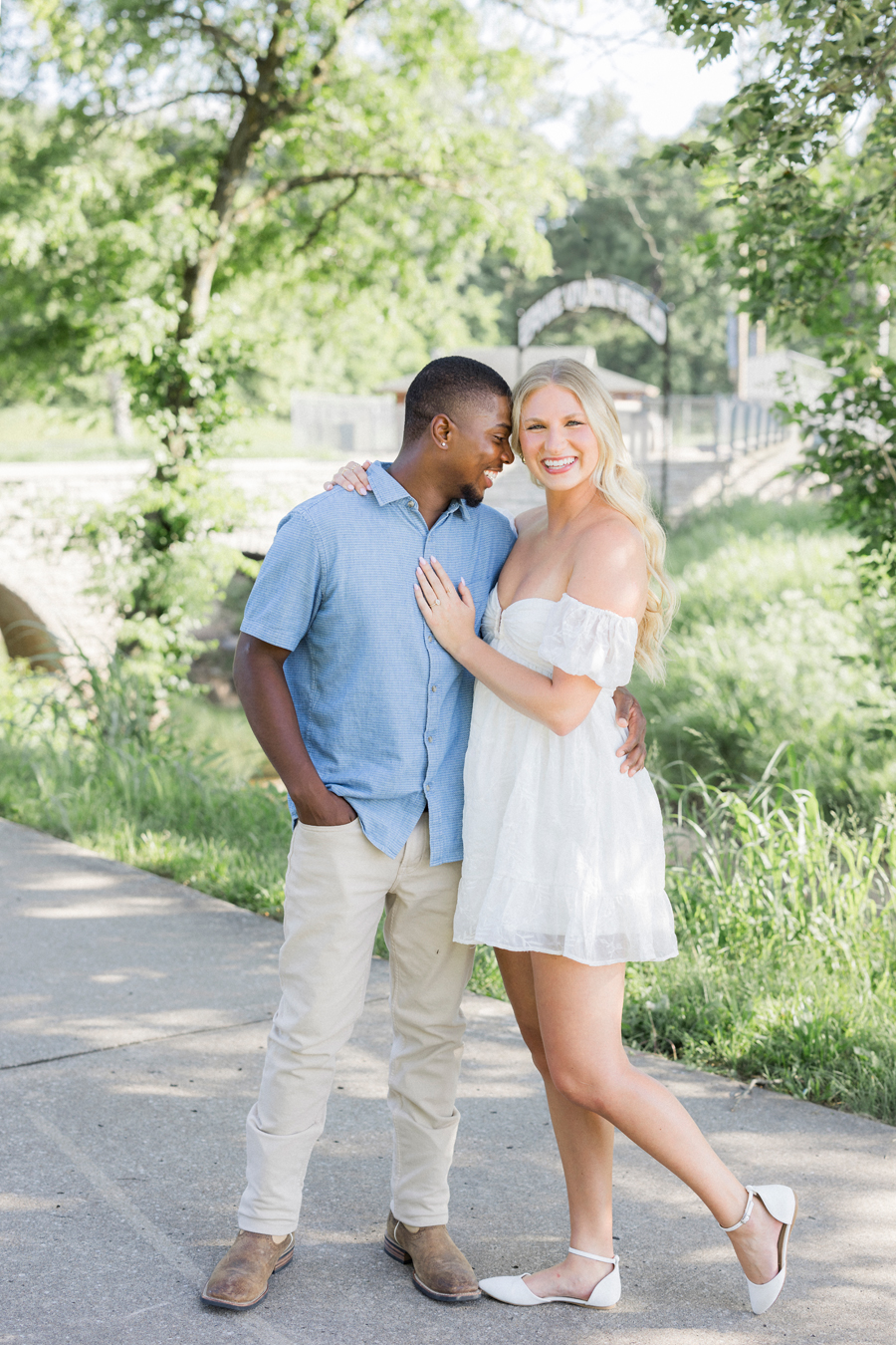 A jefferson city engagement session by Love Tree Studios.