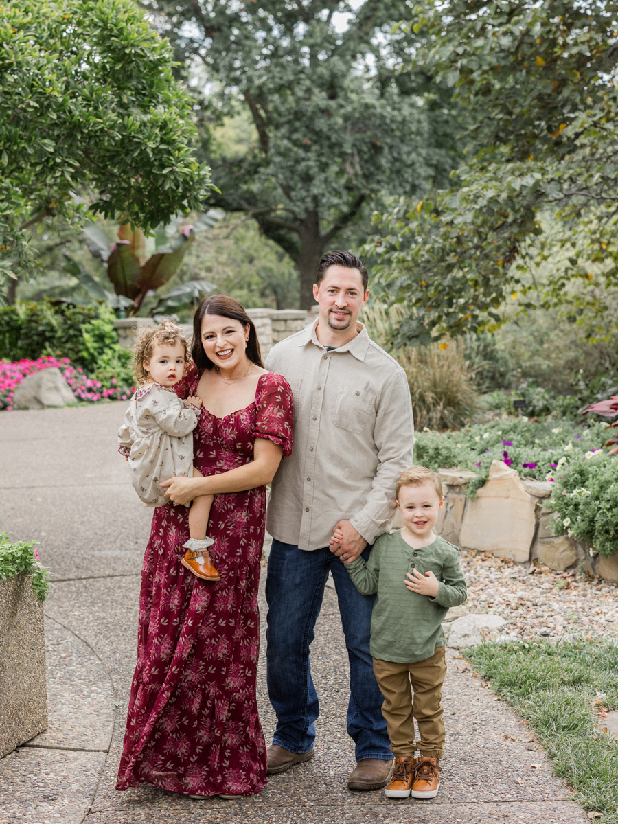 he entire family bursting into laughter, capturing a joyful moment together.