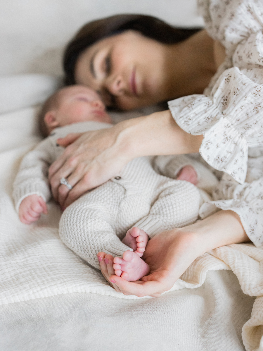 Close-up of baby Harry’s delicate toes captured by Columbia Missouri Newborn Photographer - Love Tree Studios.